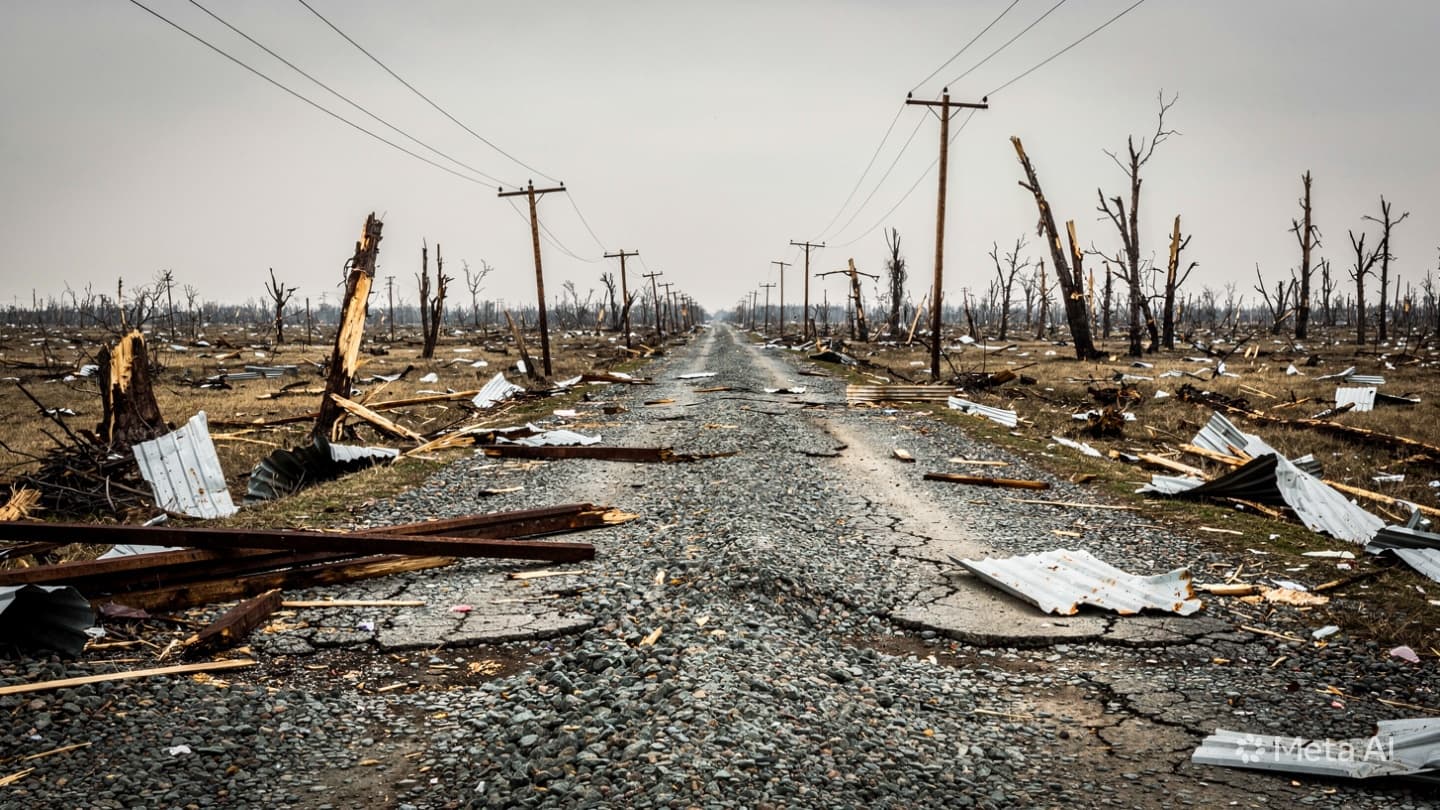 Oklahoma Tornado Disaster: Powerful Category Four Twister Flattens Town Leaving Six Residents Dead Oklahoma Tornado Disaster: Powerful Category Four Twister Flattens Town Leaving Six Residents Dead