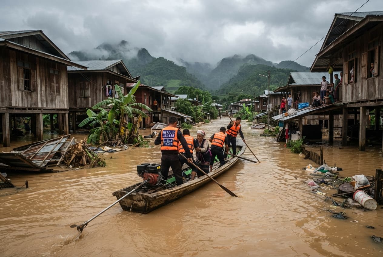 Severe Weather Strikes Kachin State: Four Villagers Dead Following Heavy Monsoon Rains Severe Weather Strikes Kachin State: Four Villagers Dead Following Heavy Monsoon Rains