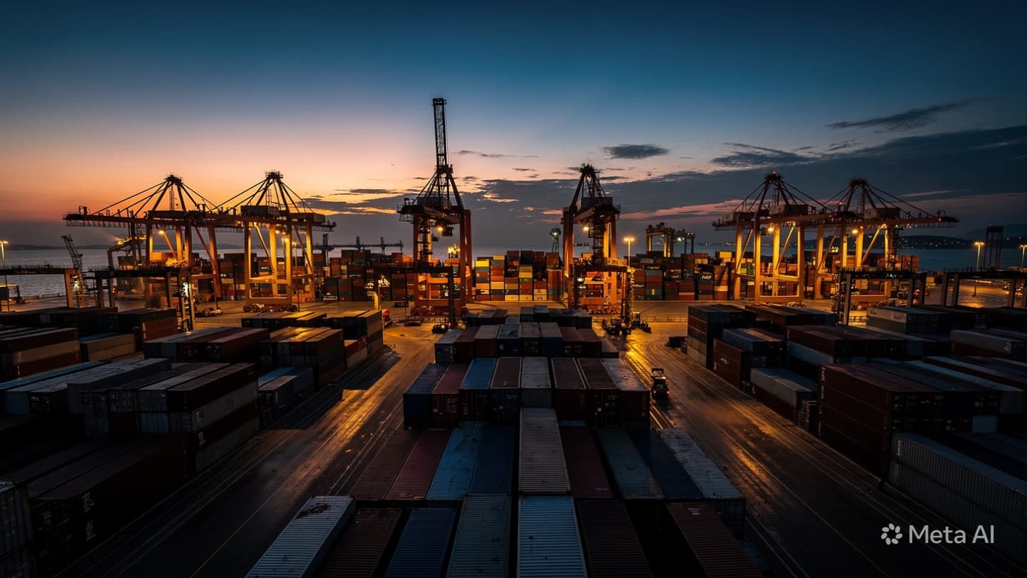 Behind the Stacked Containers of the Harbor, a Sophisticated Smuggling Scheme Falls Silently Behind the Stacked Containers of the Harbor, a Sophisticated Smuggling Scheme Falls Silently