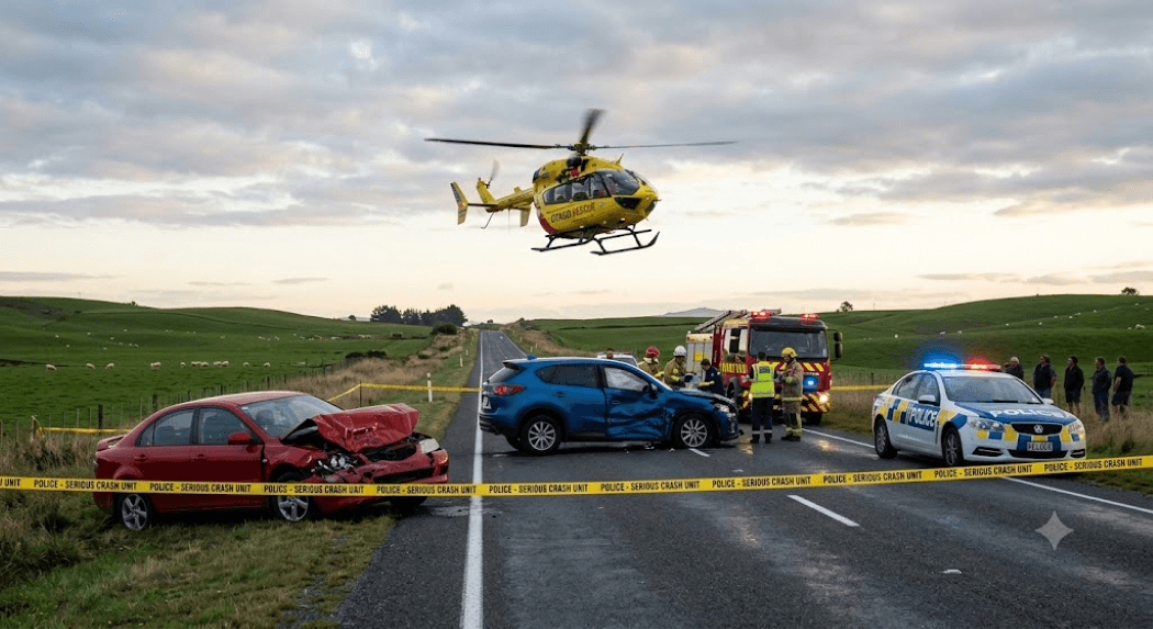 Critical Injuries Reported After Two-Vehicle Crash Shuts Down State Highway 93 Critical Injuries Reported After Two-Vehicle Crash Shuts Down State Highway 93