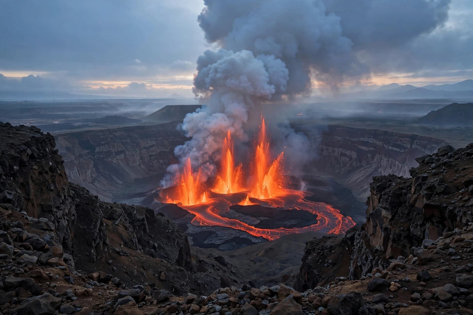 Six Hours of Fire in Halemaumau, and the Long Pause That Follows Six Hours of Fire in Halemaumau, and the Long Pause That Follows