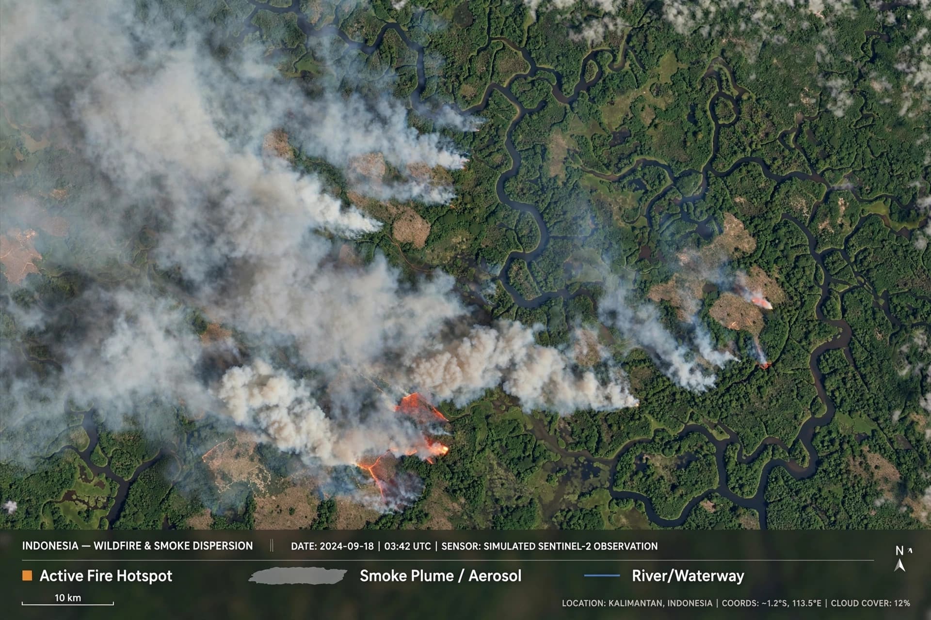 Beneath Indonesia’s Smoky September Sky: Wildfire Emissions Rise as the Country Faces a Difficult Environmental Season Beneath Indonesia’s Smoky September Sky: Wildfire Emissions Rise as the Country Faces a Difficult Environmental Season