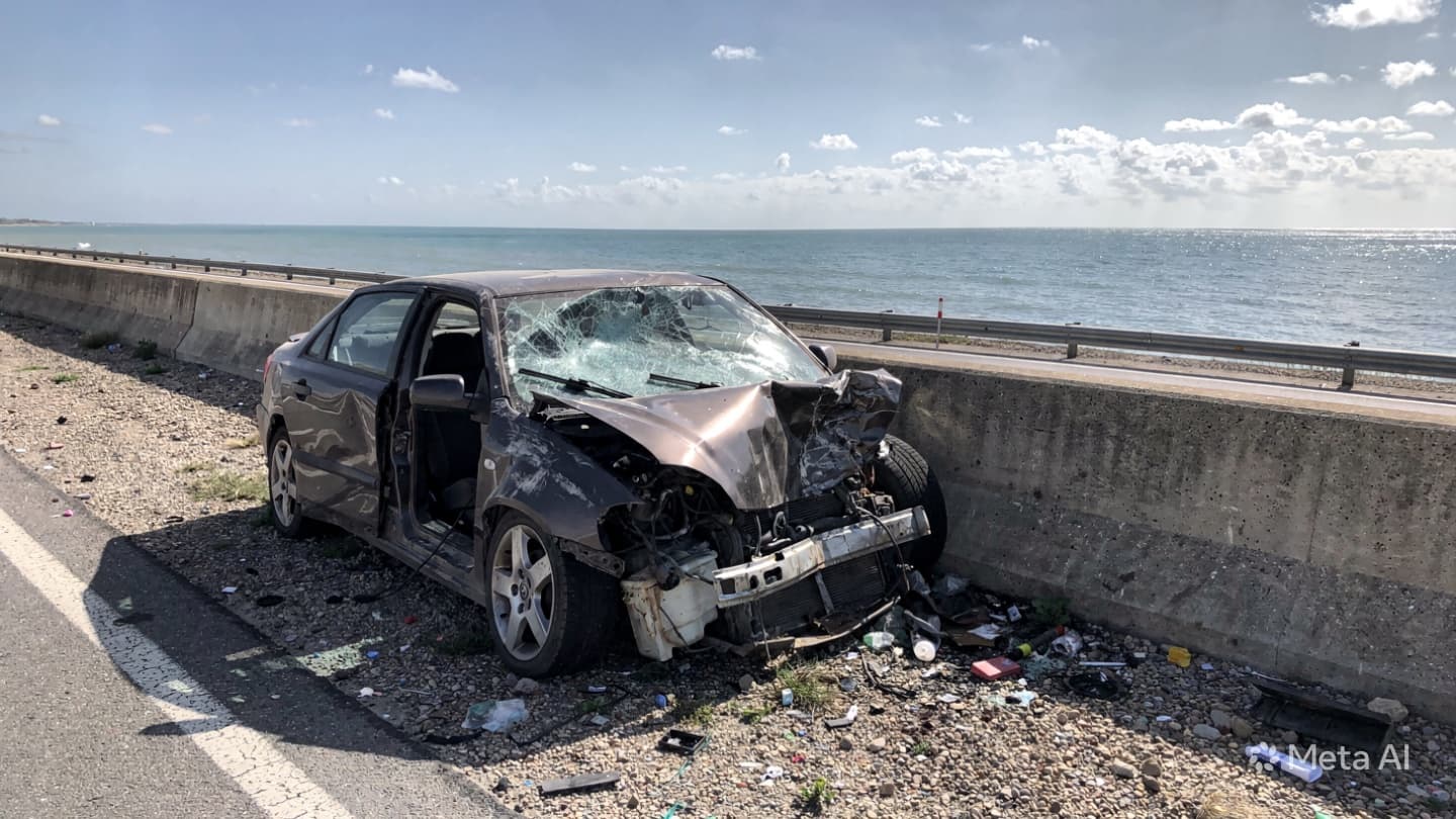 Coastal Road Tragedy Near Sidon: Two People Killed In Serious Motor Vehicle Accident Today Coastal Road Tragedy Near Sidon: Two People Killed In Serious Motor Vehicle Accident Today