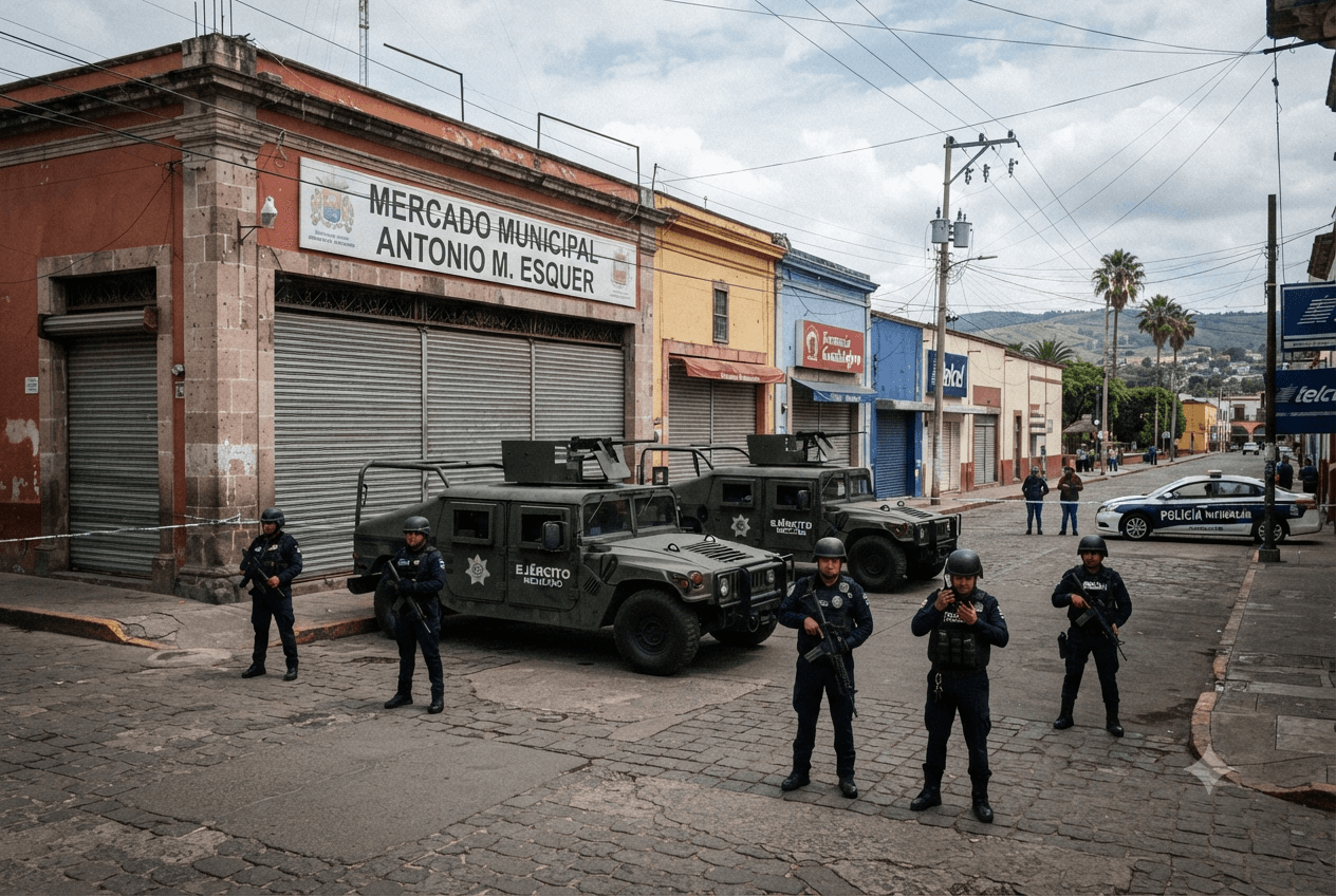Marketplace Violence: Armed Attack at Michoacán Local Market Leaves Several Vendors Dead Marketplace Violence: Armed Attack at Michoacán Local Market Leaves Several Vendors Dead