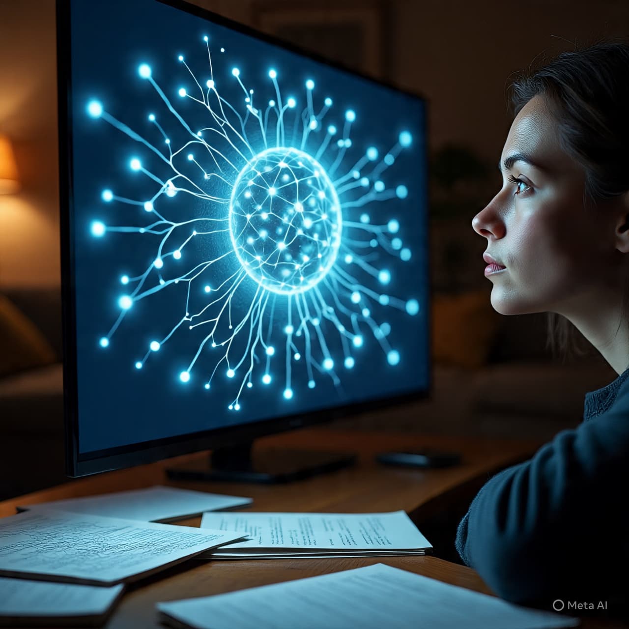الصدى في الآلة: تأملات حول المرآة الرقمية الصدى في الآلة: تأملات حول المرآة الرقمية