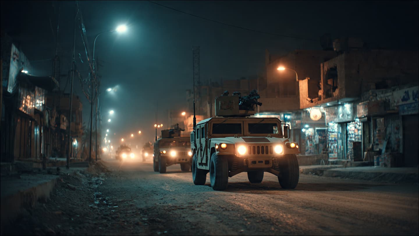 Between Darkened Windows And Empty Roads, Border Communities Waited Through Violent Overnight Clashes Yesterday Quietly Between Darkened Windows And Empty Roads, Border Communities Waited Through Violent Overnight Clashes Yesterday Quietly