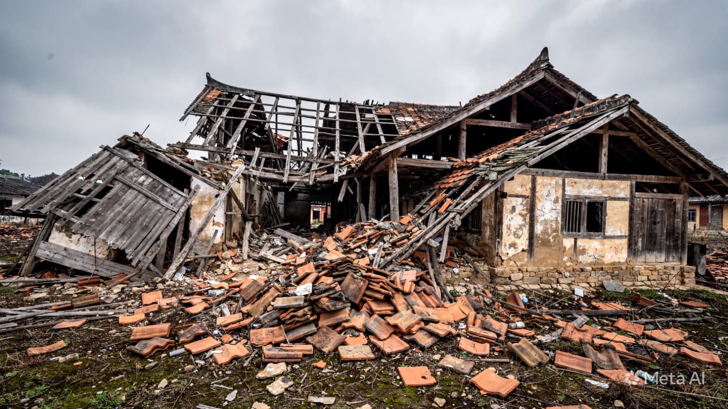 Quang Nam Storms: Elderly Man Dies After Residential House Collapses During Heavy Rain Event Quang Nam Storms: Elderly Man Dies After Residential House Collapses During Heavy Rain Event
