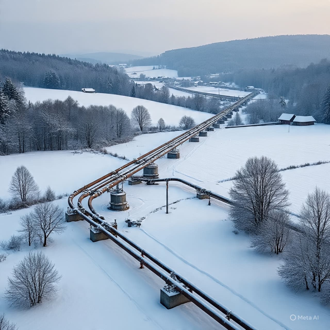 Where Pipelines Cross Frozen Fields: Winter Tensions Along Europe’s Energy Veins Where Pipelines Cross Frozen Fields: Winter Tensions Along Europe’s Energy Veins