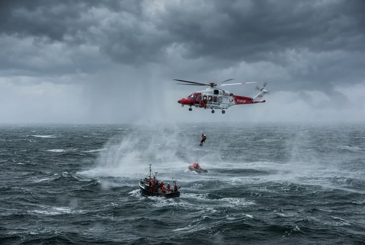 North Sea Maritime Tragedy: Severe Vessel Incident Off Esbjerg Coast Leaves One Fisher Dead North Sea Maritime Tragedy: Severe Vessel Incident Off Esbjerg Coast Leaves One Fisher Dead
