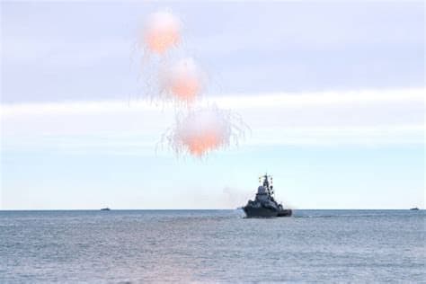 Denmark Says Russian Warship Fired Flares at Military Helicopter Denmark Says Russian Warship Fired Flares at Military Helicopter