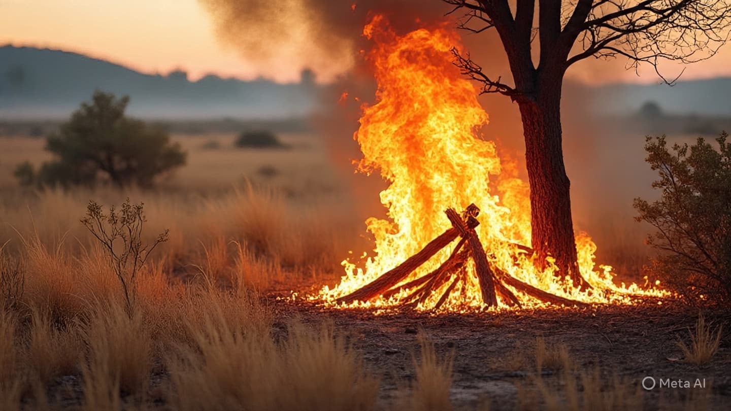 When Fire Moves Quietly Across the Land, What Does It Ask of Those Who Live There When Fire Moves Quietly Across the Land, What Does It Ask of Those Who Live There