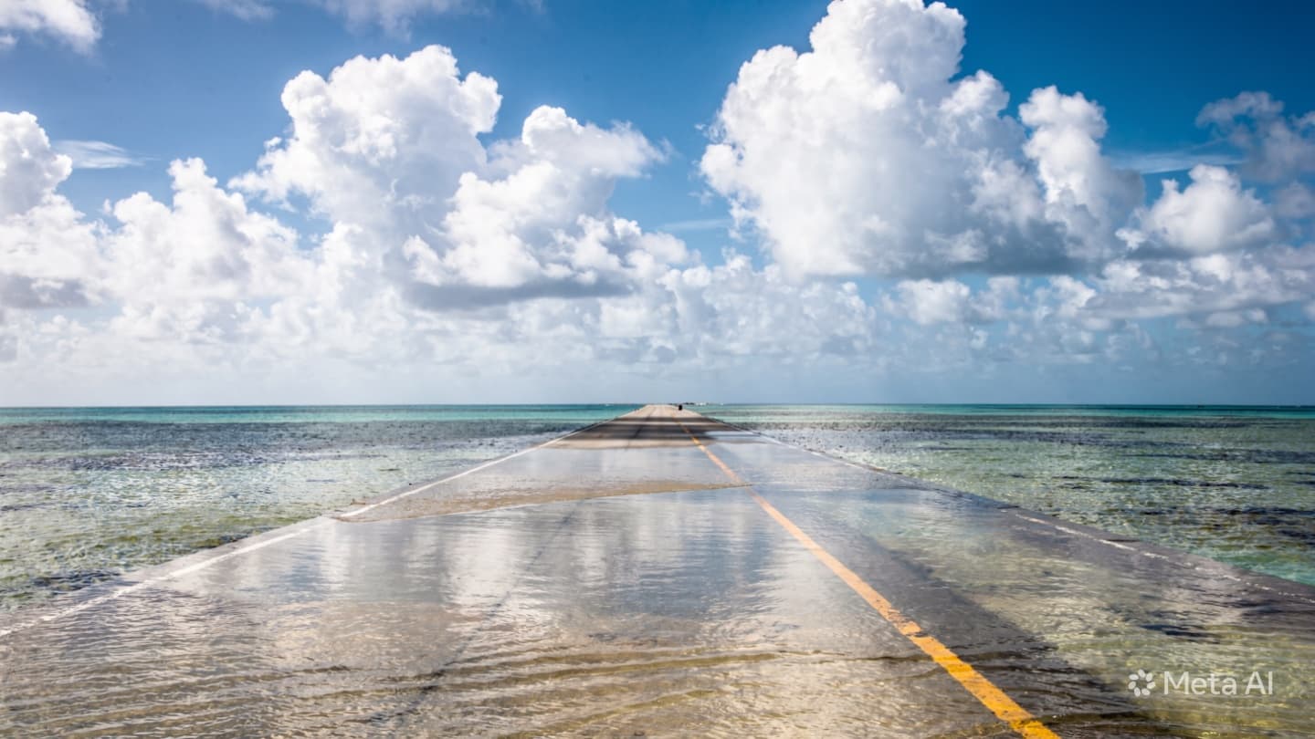 Beneath the Low Pacific Sky, The Melancholy Inundation of a Small Island Road* Beneath the Low Pacific Sky, The Melancholy Inundation of a Small Island Road*