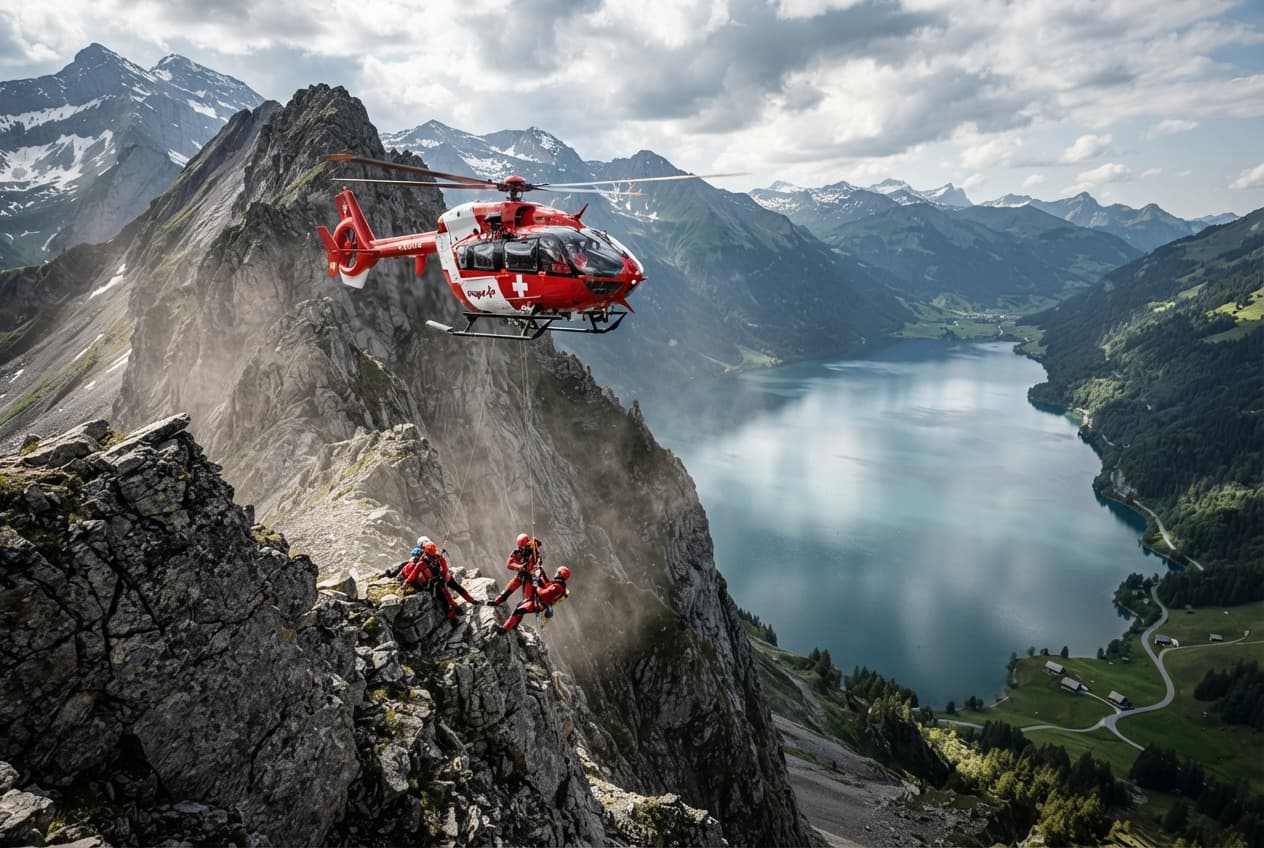 Fatal Alpine Hiking Mishap Near Lucerne: Tourist Slips From Wet Ledge Into Ravine and Dies Fatal Alpine Hiking Mishap Near Lucerne: Tourist Slips From Wet Ledge Into Ravine and Dies