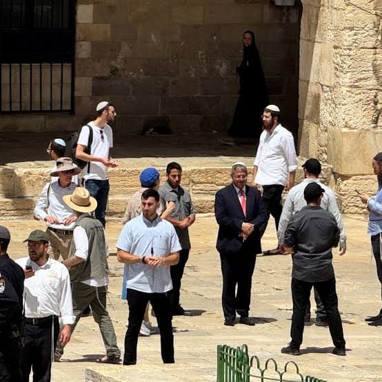 Israel’s Ben-Gvir Enters Al-Aqsa Mosque Compound in Occupied East Jerusalem Israel’s Ben-Gvir Enters Al-Aqsa Mosque Compound in Occupied East Jerusalem