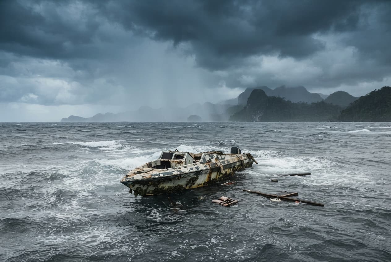 Maritime Disaster Unfolds: Passenger Speedboat Capsizes in Rough Seas, Leaving Three Dead off Maluku Coast Maritime Disaster Unfolds: Passenger Speedboat Capsizes in Rough Seas, Leaving Three Dead off Maluku Coast