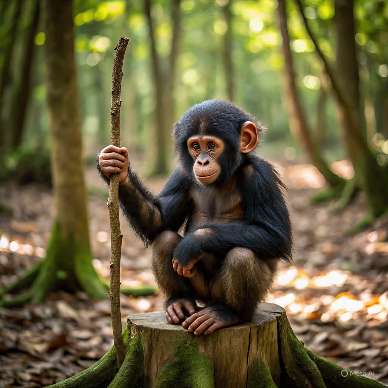 When a Stick Becomes a Story: What Apes and Humans Reveal About Performance When a Stick Becomes a Story: What Apes and Humans Reveal About Performance