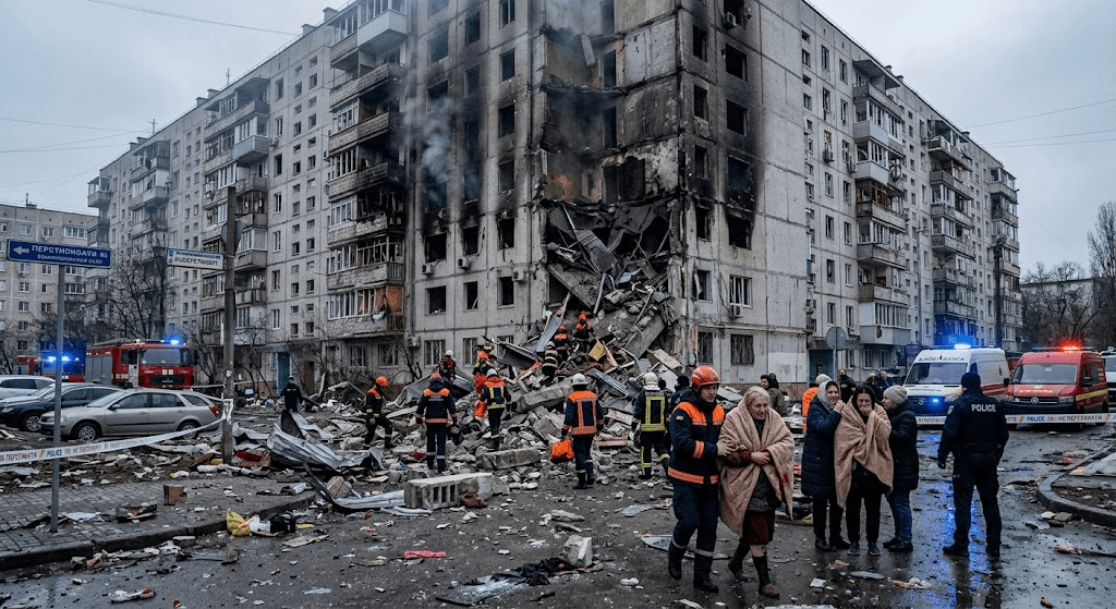 Night of Terror in Ukraine: Russian Attacks Leave At Least 19 Wounded Night of Terror in Ukraine: Russian Attacks Leave At Least 19 Wounded