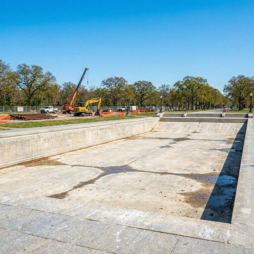 When the Mirror Cracks: The Reflecting Pool’s Troubled Revamp When the Mirror Cracks: The Reflecting Pool’s Troubled Revamp
