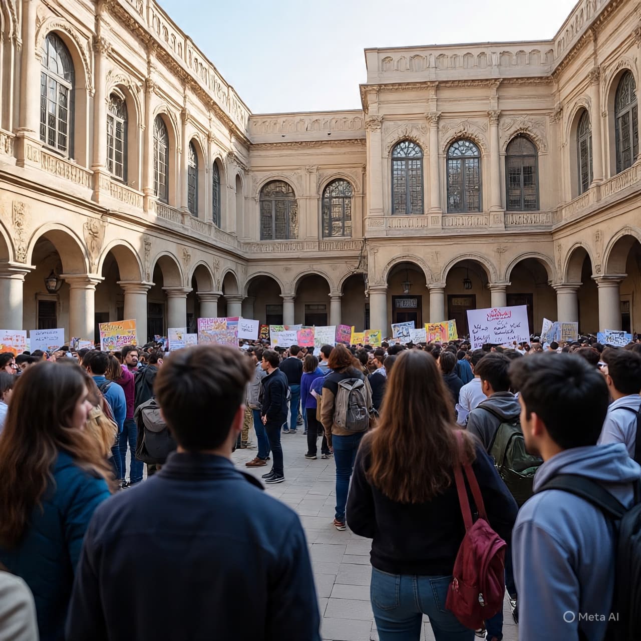In Courtyards at Dawn: Students Finding Their Voice Again In Courtyards at Dawn: Students Finding Their Voice Again