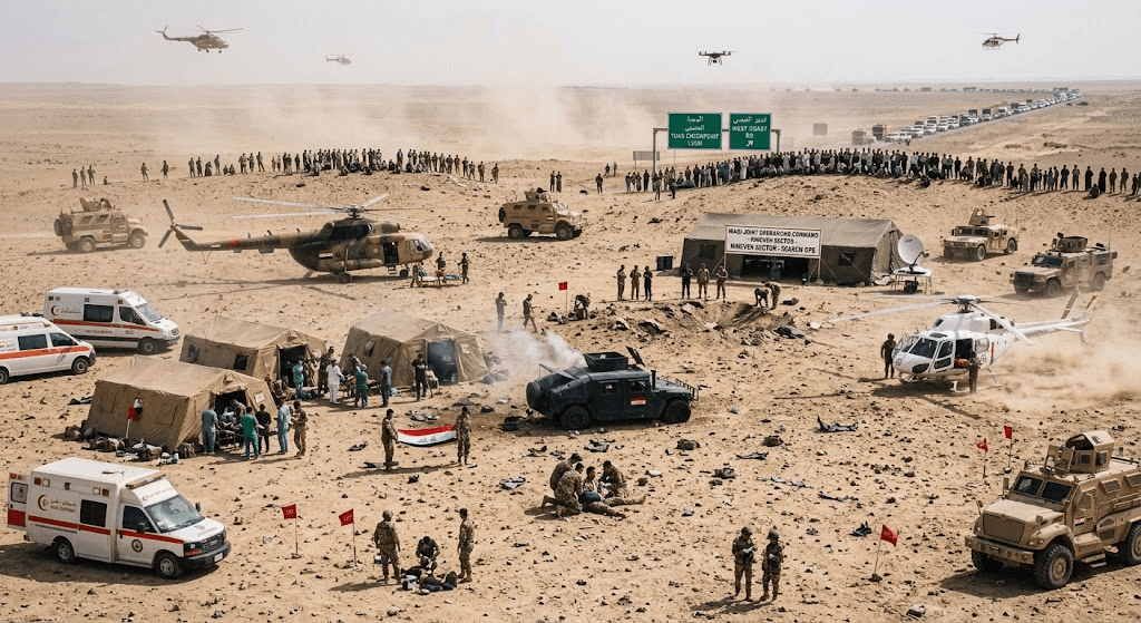 ISIS Remnant Blast: 2 Iraqi Soldiers Killed, 2 Wounded in Nineveh Desert Minefield Explosion ISIS Remnant Blast: 2 Iraqi Soldiers Killed, 2 Wounded in Nineveh Desert Minefield Explosion