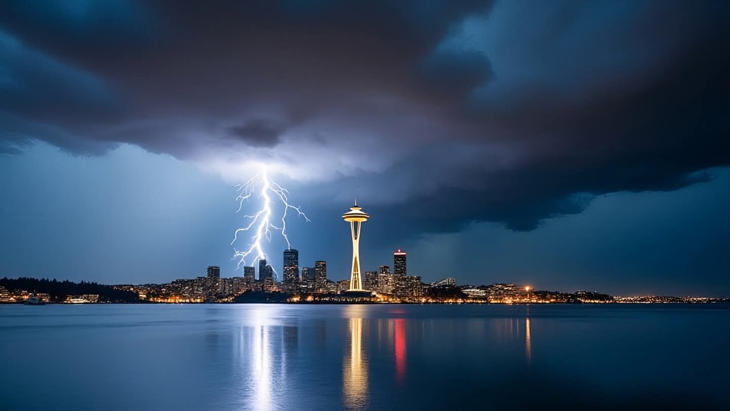 Thunderstorms in Seattle Saturday May Be Nature’s Unwanted Weekend Morning Alarm Clock Thunderstorms in Seattle Saturday May Be Nature’s Unwanted Weekend Morning Alarm Clock