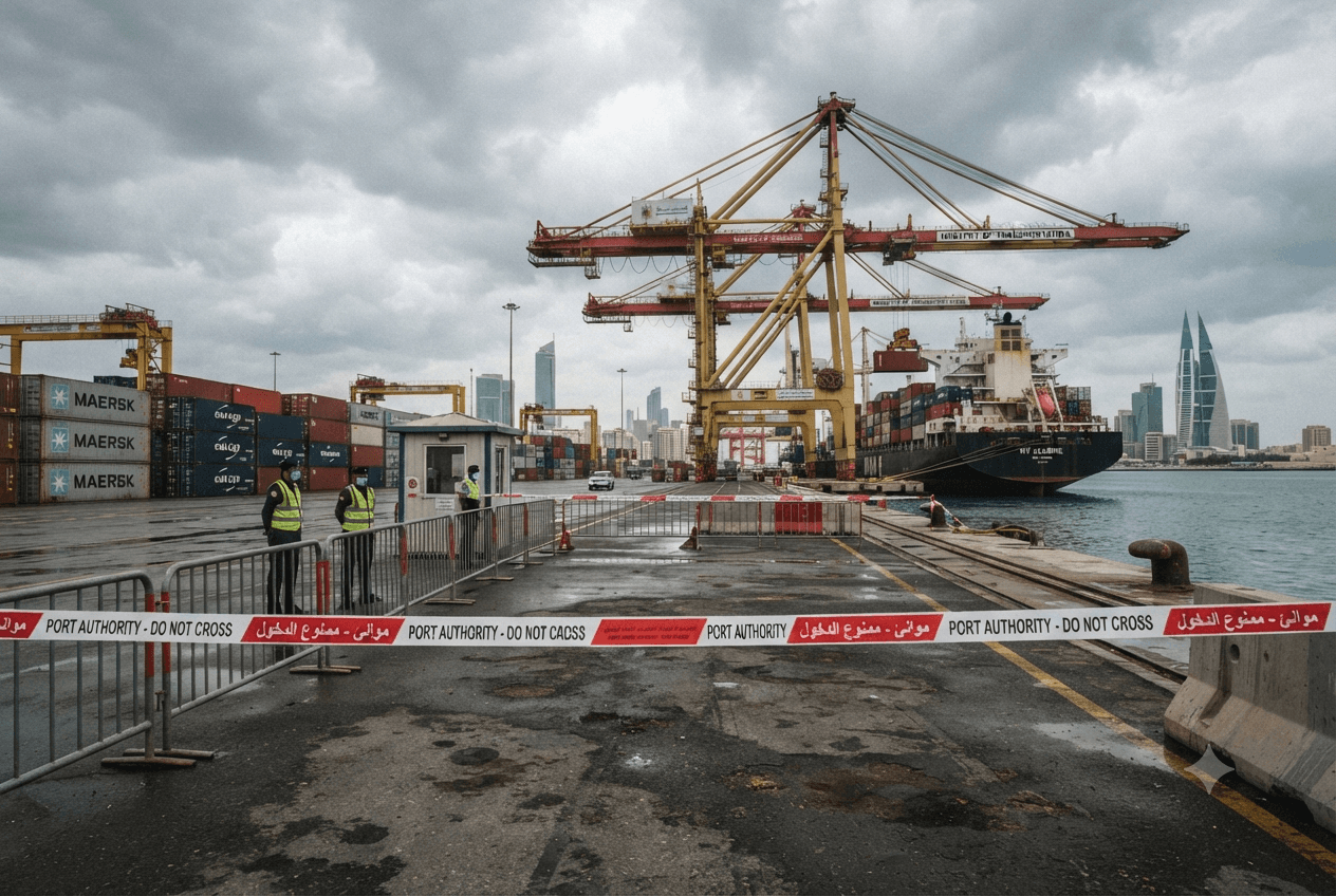 Port Accident Tragedy: Cargo Handling Crane Collapse Leaves One Worker Fatally Crushed on Wharf Port Accident Tragedy: Cargo Handling Crane Collapse Leaves One Worker Fatally Crushed on Wharf