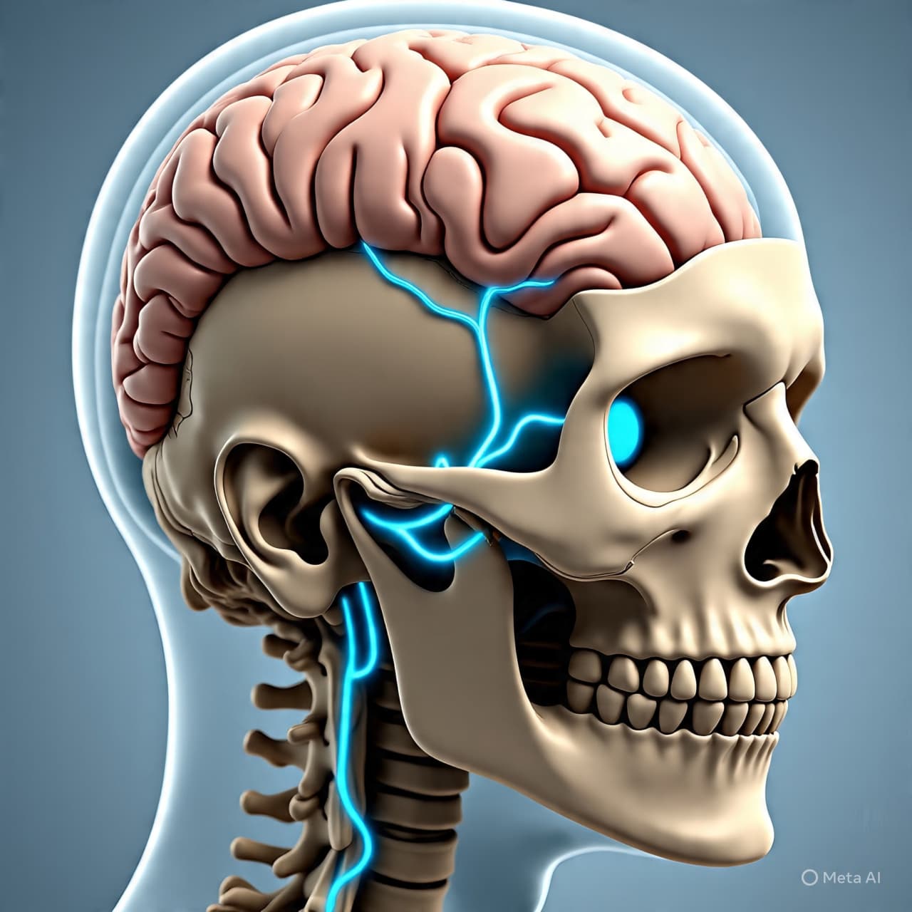 Beneath the Bone: How Hidden Skull Pathways Quietly Guard the Brain Beneath the Bone: How Hidden Skull Pathways Quietly Guard the Brain