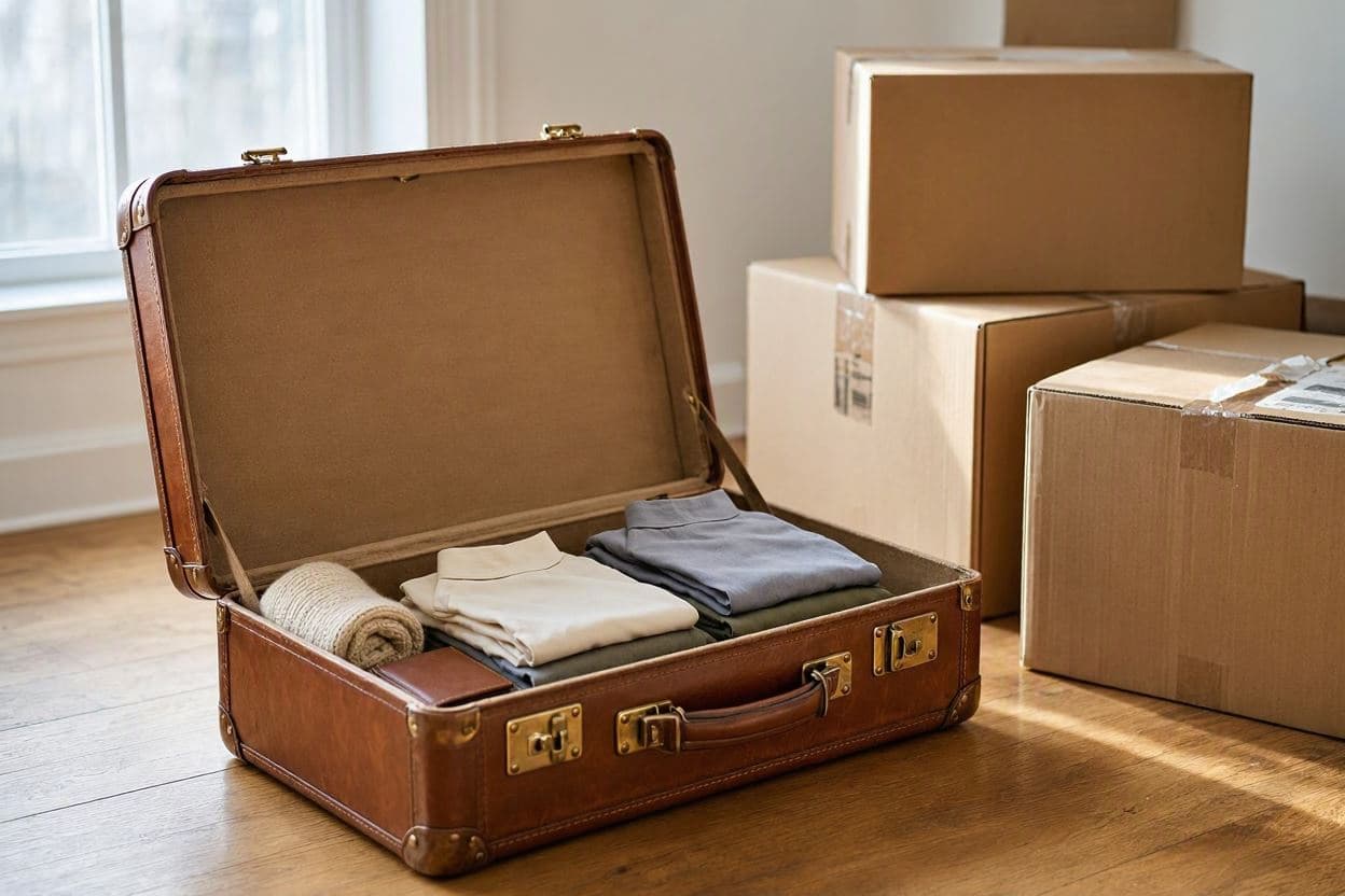 She packed forty years into one bag and called it a beginning She packed forty years into one bag and called it a beginning