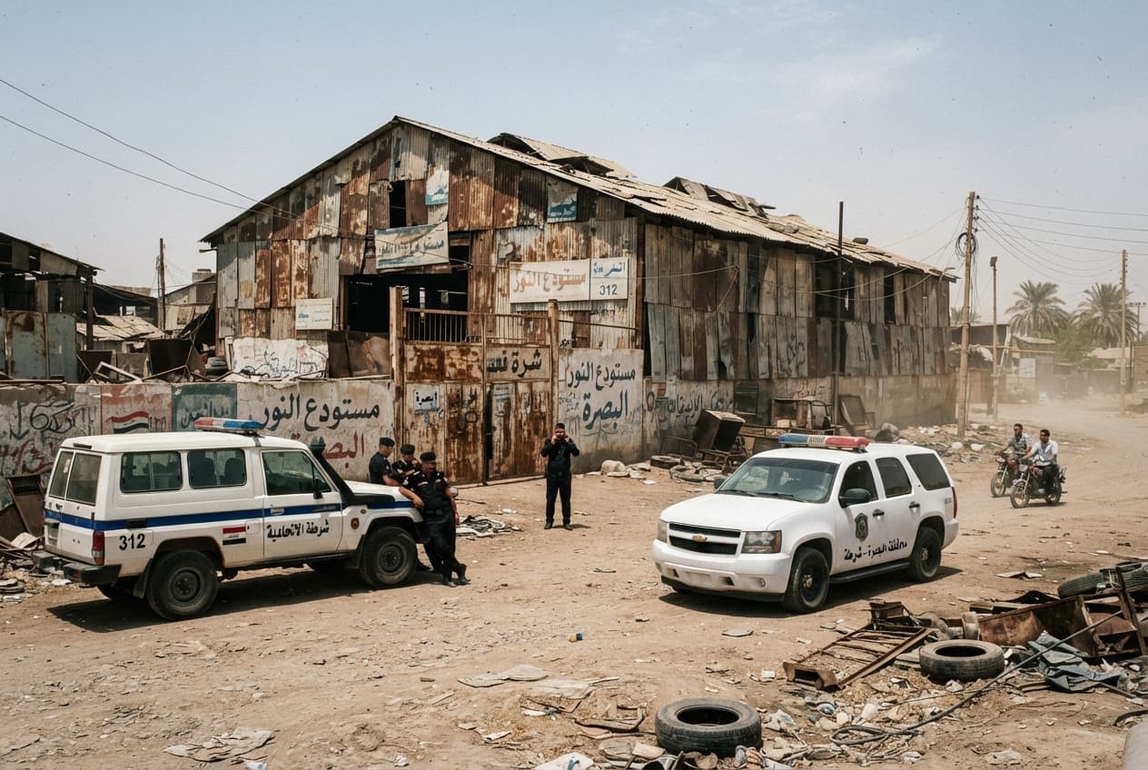 Abandoned Warehouse Mystery: Basra Security Forces Discover Three Bound Bodies With Gunshot Wounds Abandoned Warehouse Mystery: Basra Security Forces Discover Three Bound Bodies With Gunshot Wounds