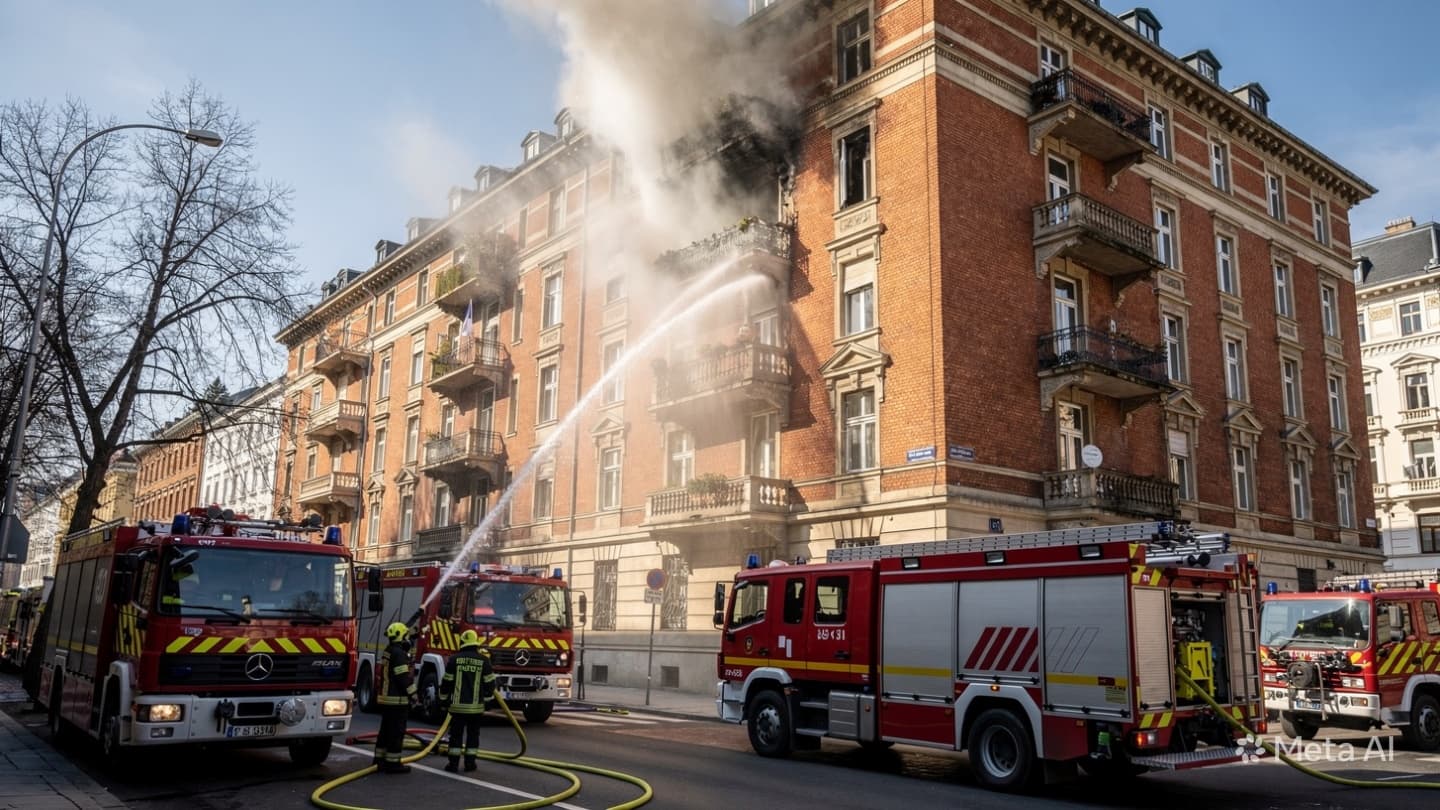 Apartment Fire Kills One: Emergency Services Respond to Deadly Overnight Blaze in Vienna Today Apartment Fire Kills One: Emergency Services Respond to Deadly Overnight Blaze in Vienna Today