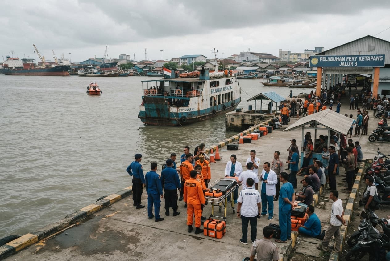 Tanjung Pinang Tragedy: Overloaded Wooden Boat Flips in Heavy Seas, Resulting in Two Deaths Tanjung Pinang Tragedy: Overloaded Wooden Boat Flips in Heavy Seas, Resulting in Two Deaths
