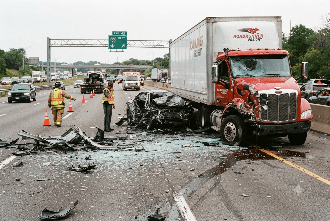 Head-On Highway Collision: Passenger Bus and Truck Crash in Central Anatolia Leaves Three Passengers Dead Head-On Highway Collision: Passenger Bus and Truck Crash in Central Anatolia Leaves Three Passengers Dead