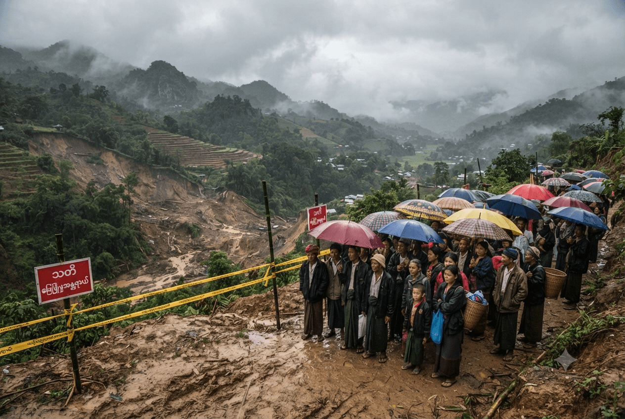 Mine Disaster Strikes: Flash Flood Swamps Hpakant Enclave While Five Workers Die Instantly Mine Disaster Strikes: Flash Flood Swamps Hpakant Enclave While Five Workers Die Instantly
