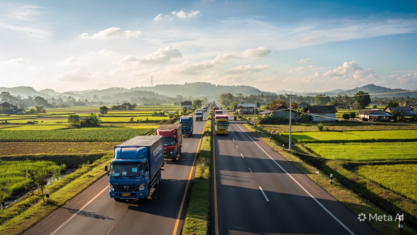Jombang Road Tragedy: Motorcyclist Dies In Collision With Sugarcane Truck Near Mojowarno District Today Jombang Road Tragedy: Motorcyclist Dies In Collision With Sugarcane Truck Near Mojowarno District Today
