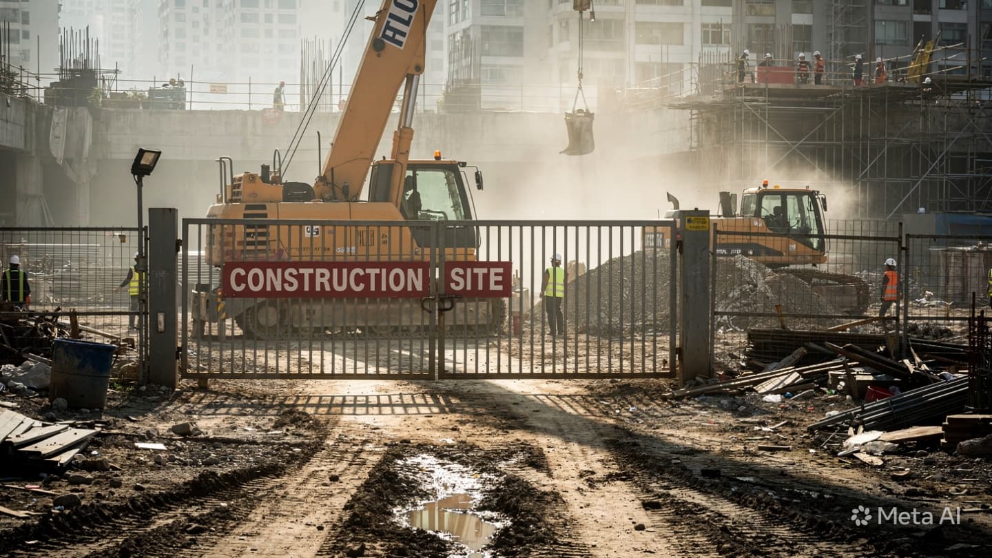 Kowloon Bay Construction Tragedy: Man Struck and Killed by Road Roller During Site Renovation Kowloon Bay Construction Tragedy: Man Struck and Killed by Road Roller During Site Renovation