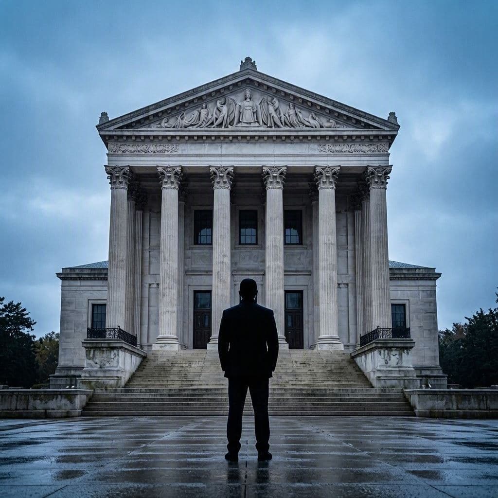 The law weighs heavily on a media personality. The law weighs heavily on a media personality.