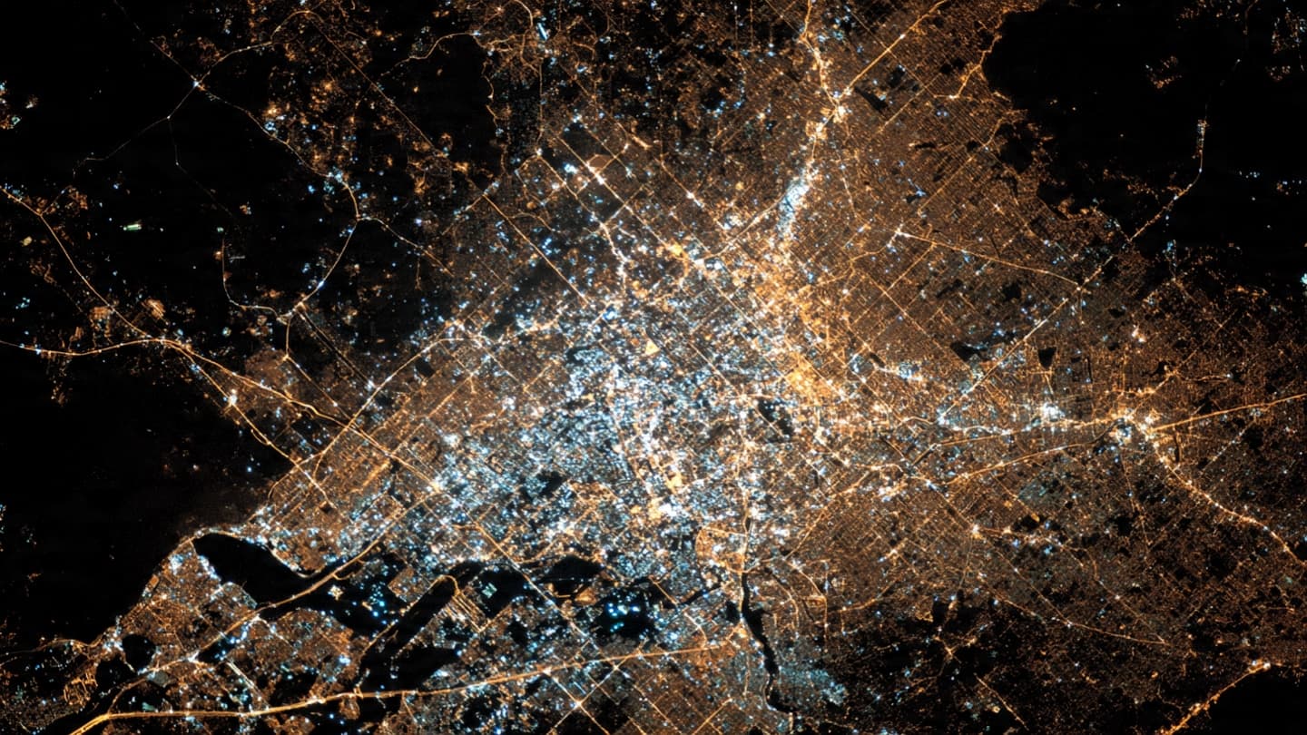 From Space, Cities Reveal Their Hidden Rhythms From Space, Cities Reveal Their Hidden Rhythms