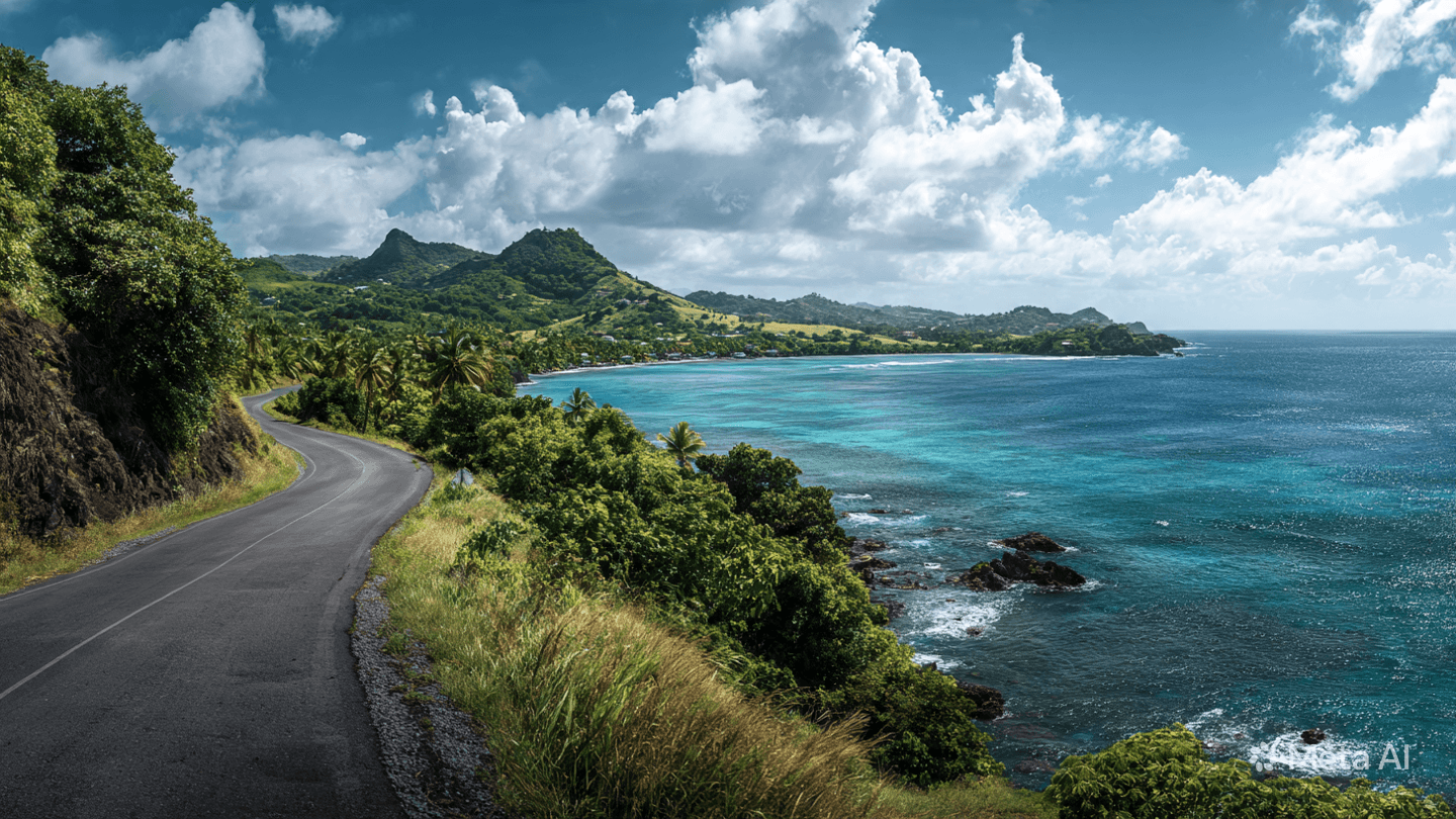 When Atlantic Winds Gather Strength: A Quiet Vigil Over The Emerald Shores Of Grenada Island When Atlantic Winds Gather Strength: A Quiet Vigil Over The Emerald Shores Of Grenada Island