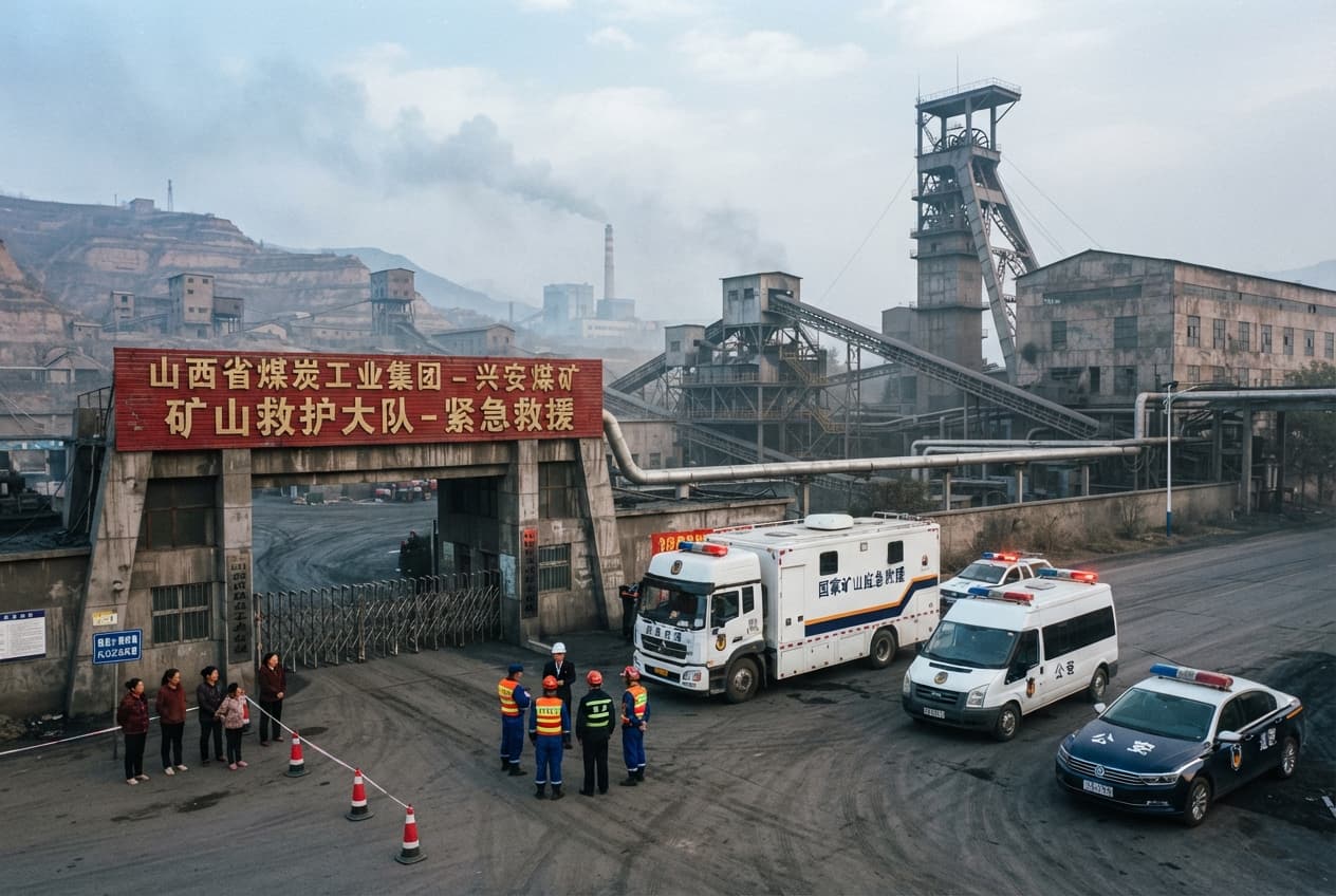 Five Miners Killed as Coal Mine Gas Outburst Traps Workers in Shanxi Province Five Miners Killed as Coal Mine Gas Outburst Traps Workers in Shanxi Province