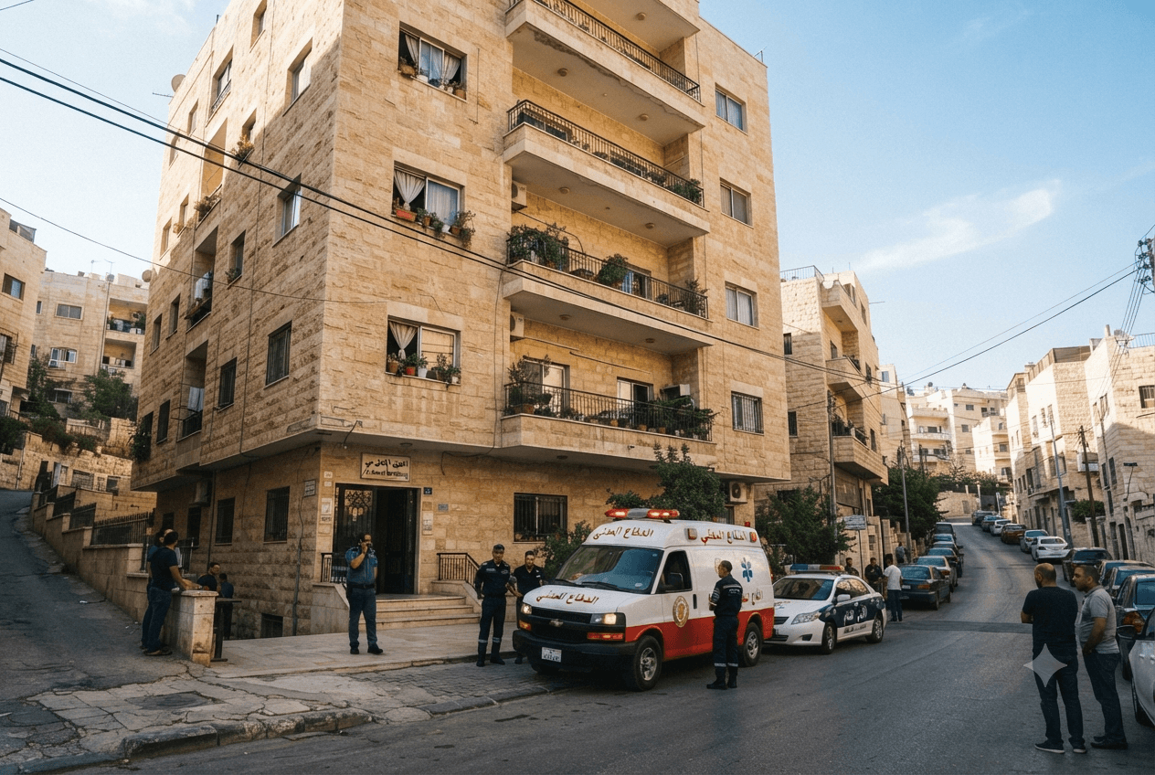 Fatal Gas Leak: Three People Die as Toxic Fumes Fill Residential Building in Jordan Fatal Gas Leak: Three People Die as Toxic Fumes Fill Residential Building in Jordan