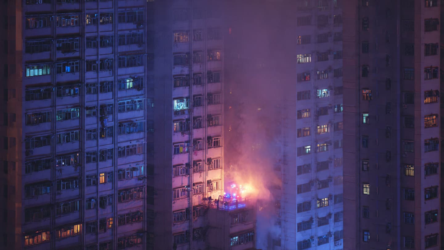 Along Smoke-Filled Corridors and Sleepless Streets, Investigators Followed A Troubling Hong Kong Apartment Fire Overnight Along Smoke-Filled Corridors and Sleepless Streets, Investigators Followed A Troubling Hong Kong Apartment Fire Overnight