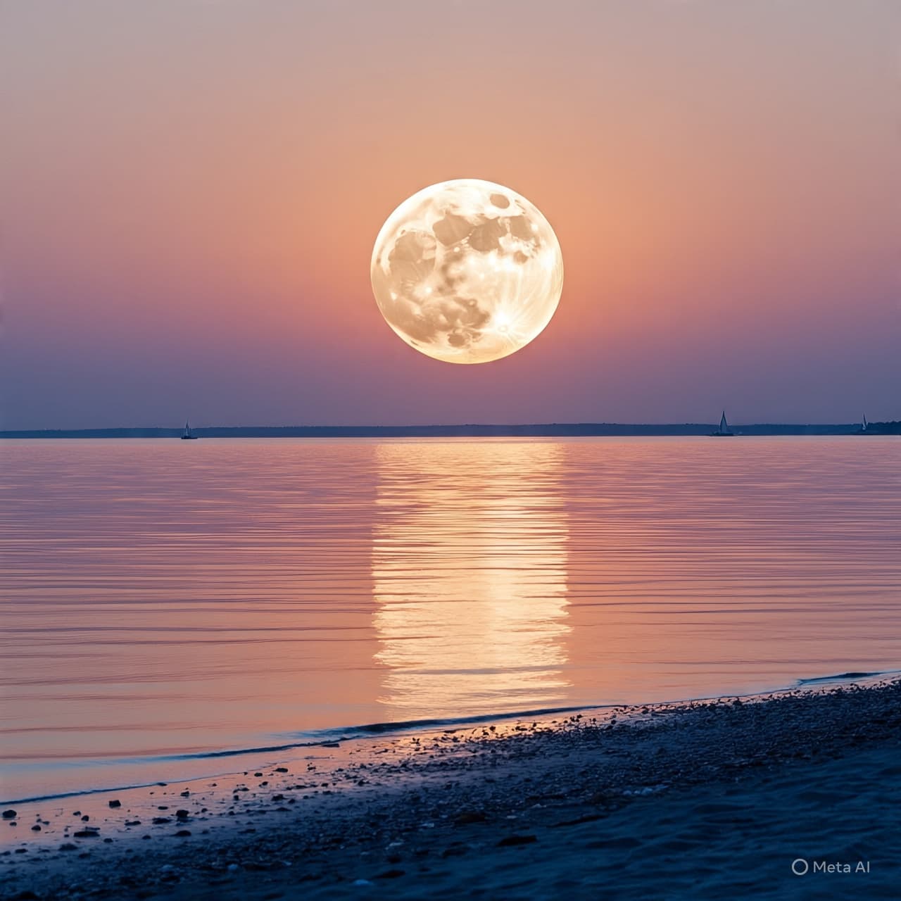 “When the Moon Blooms Large: A Night of Supermoon & Shooting Stars” “When the Moon Blooms Large: A Night of Supermoon & Shooting Stars”