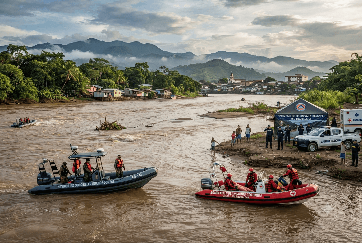 Magdalena River Boat Collision: Nighttime Vessel Crash Drowns Four Passengers in Colombia Magdalena River Boat Collision: Nighttime Vessel Crash Drowns Four Passengers in Colombia