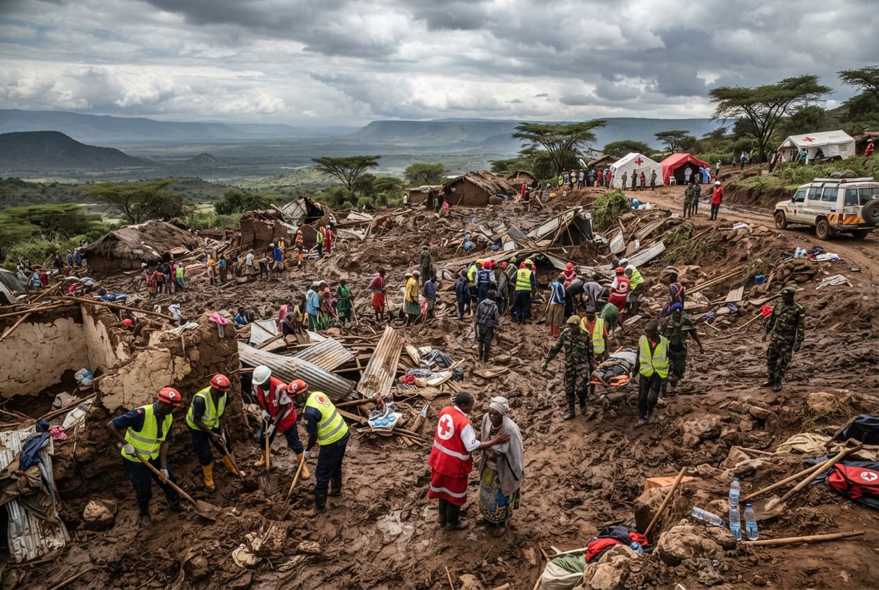 Destructive Mudslides: Five Confirmed Dead as Heavy Rains Devastate Kenyan Rift Valley Homes Destructive Mudslides: Five Confirmed Dead as Heavy Rains Devastate Kenyan Rift Valley Homes