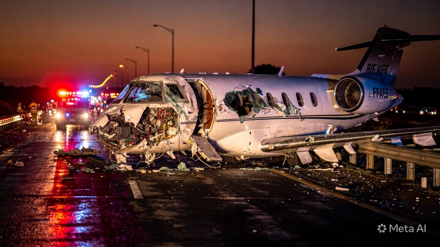 Laredo Plane Crash: One Person Killed as NetJets Private Jet Goes Down in Texas Laredo Plane Crash: One Person Killed as NetJets Private Jet Goes Down in Texas