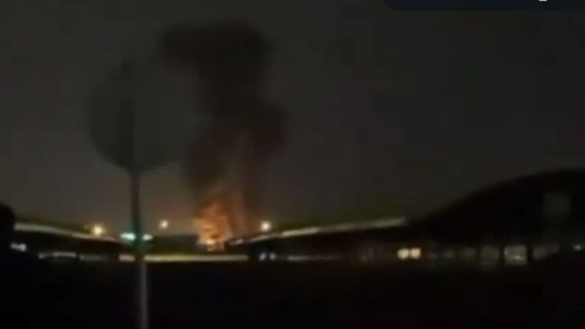 Drone attack hits fuel tank at Kuwait International Airport causing fire Drone attack hits fuel tank at Kuwait International Airport causing fire
