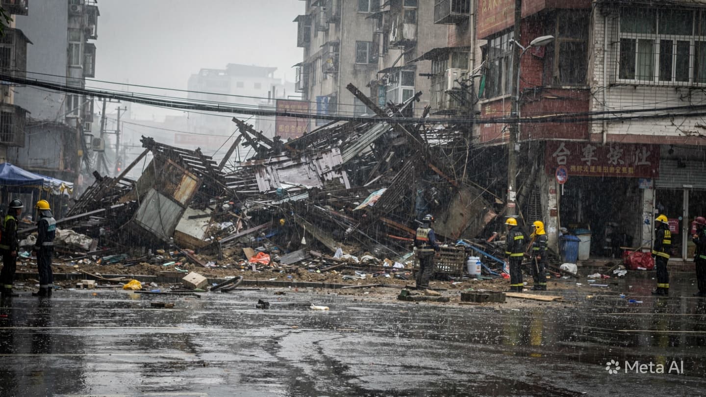 When Structures Yield to the Sky: Contemplating the Collapse of Buildings in Hubei’s Drenched Heart When Structures Yield to the Sky: Contemplating the Collapse of Buildings in Hubei’s Drenched Heart