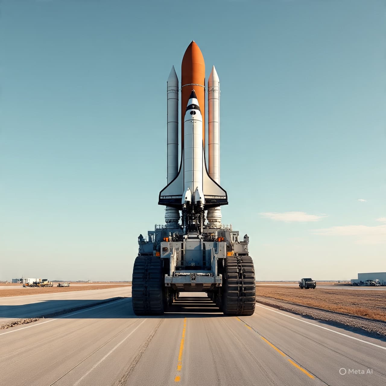 Under Florida Dawn, A Mammoth Rocket Prepares Anew: The Quiet Work of Spaceflight Under Florida Dawn, A Mammoth Rocket Prepares Anew: The Quiet Work of Spaceflight
