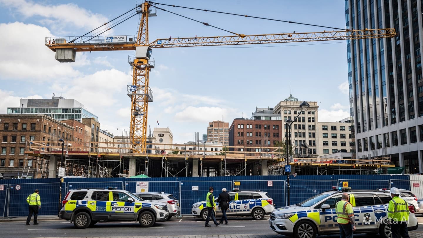Newcastle Construction Site Tragedy: Worker Killed After Crane Failure At City Center Building Project Newcastle Construction Site Tragedy: Worker Killed After Crane Failure At City Center Building Project