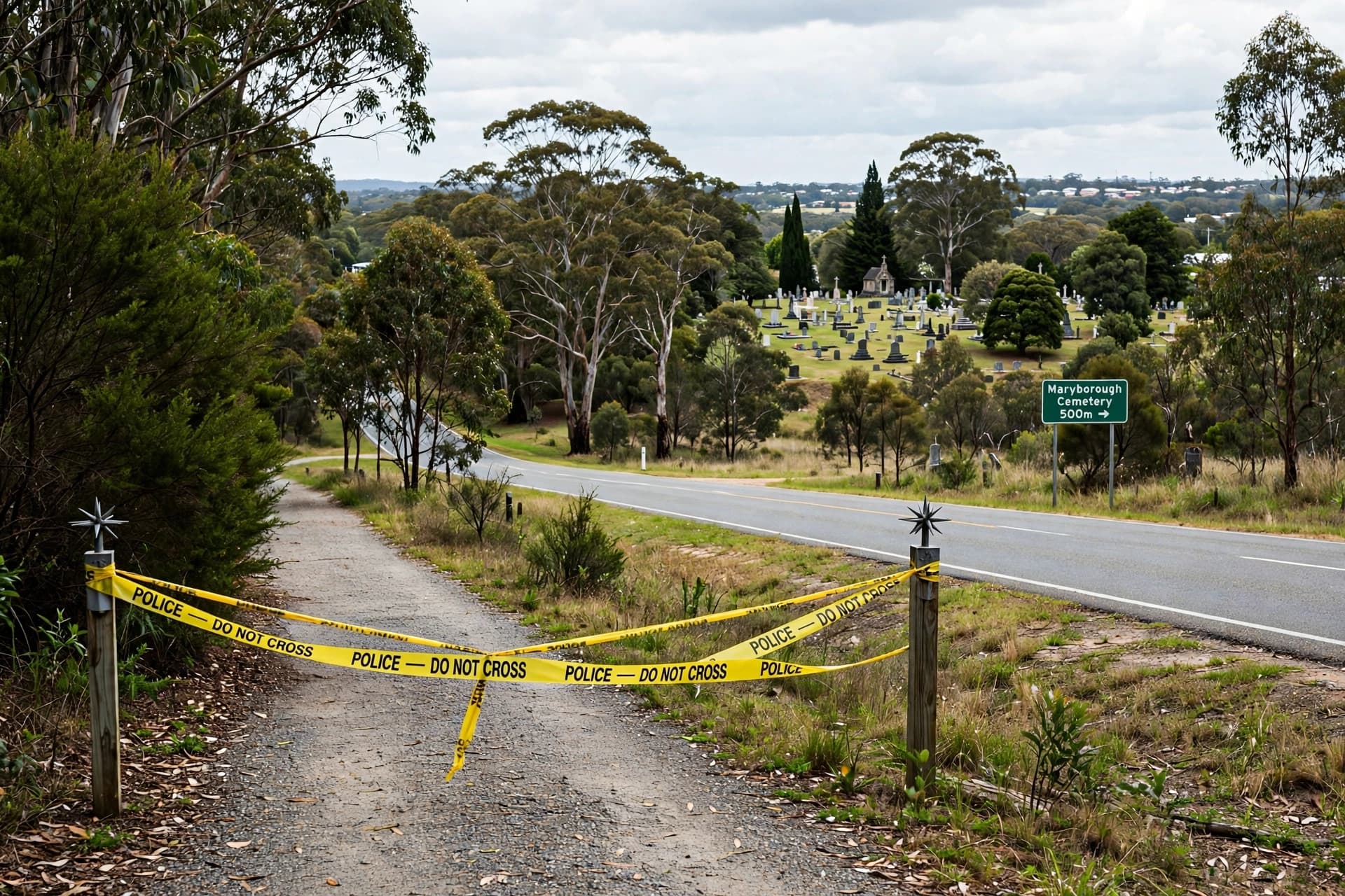 A quiet road, a discovery, and a man charged with murder. A quiet road, a discovery, and a man charged with murder.